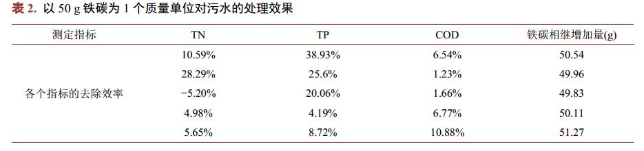 餐具清洗废水铁碳微电解处理技术